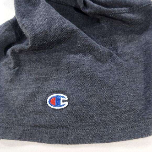 Champion Script Logo T-Shirt Dark Gray Men’s Size L - Picture 5 of 6